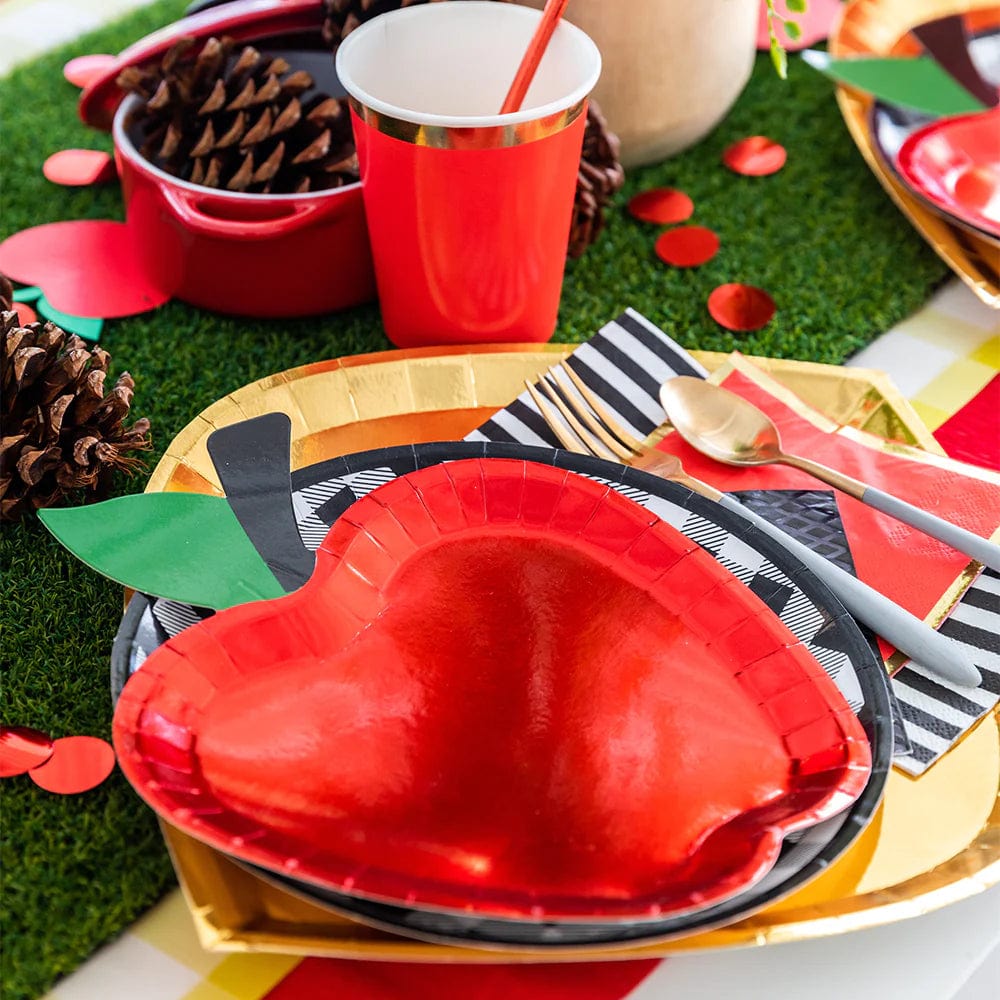 Die Cut Apple Plates