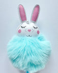 Blue Pompom Bunny Pens