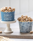 Blue Pumpkin Harvest Baking Treat Cups