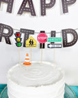 Décorations de gâteau pour véhicules de transport