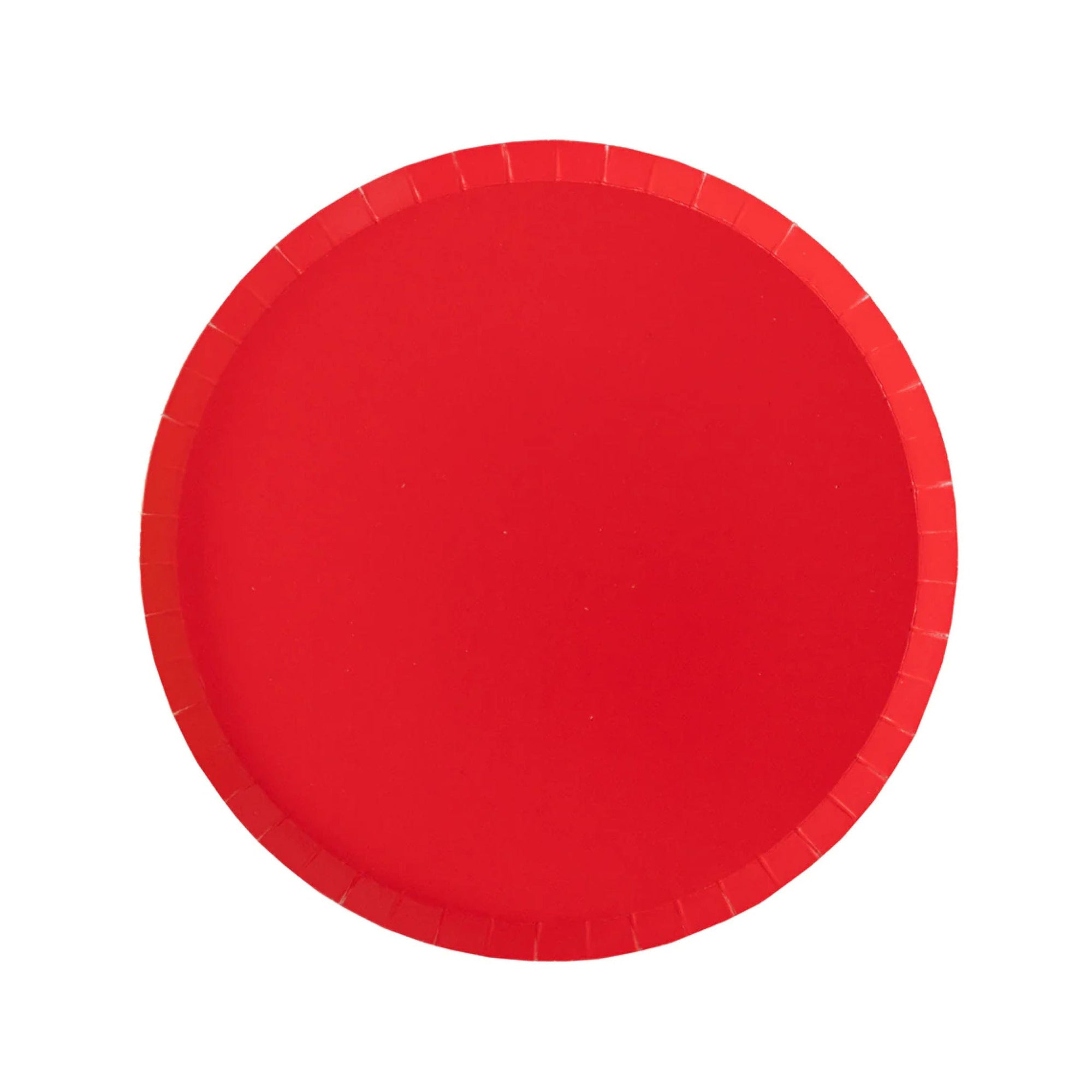 Assiettes à dîner Cercle Rouge Cerise - Grandes
