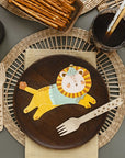 Gold Stars Wooden Cutlery