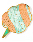 Serviettes en papier bonbon à la menthe poivrée rose