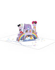 Disney Princess Pop-Up Rainbow Castle Card
