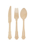Ornate Wooden Cutlery