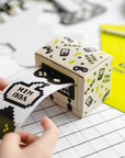 Jeu sur des gobelets en plastique