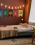 Harry Potter House Banner Flag Set