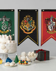 Harry Potter House Banner Flag Set
