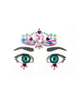 Cristaux de visage de coeur