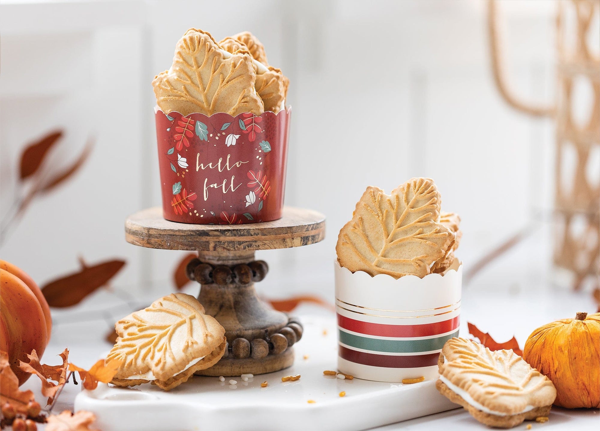 Tazas de golosinas para hornear de Give Thanks Harvest