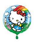 Globo arcoíris de Hello Kitty