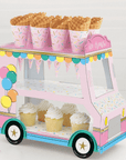 Stand de friandises et de bonbons pour camion de crème glacée