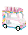 Stand de friandises et de bonbons pour camion de crème glacée