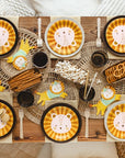 Gold Stars Wooden Cutlery