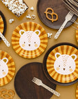 Gold Stars Wooden Cutlery