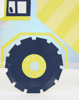 Placas para camiones de construcción