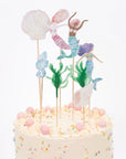 Décorations de gâteau sirène