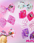 Minnie Mouse Hair Bow Set
