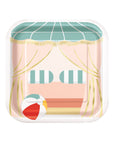 Pastel Cabana Plates