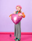 Ballon Fraise Rose