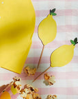 Pink Gingham Paper Table Cover