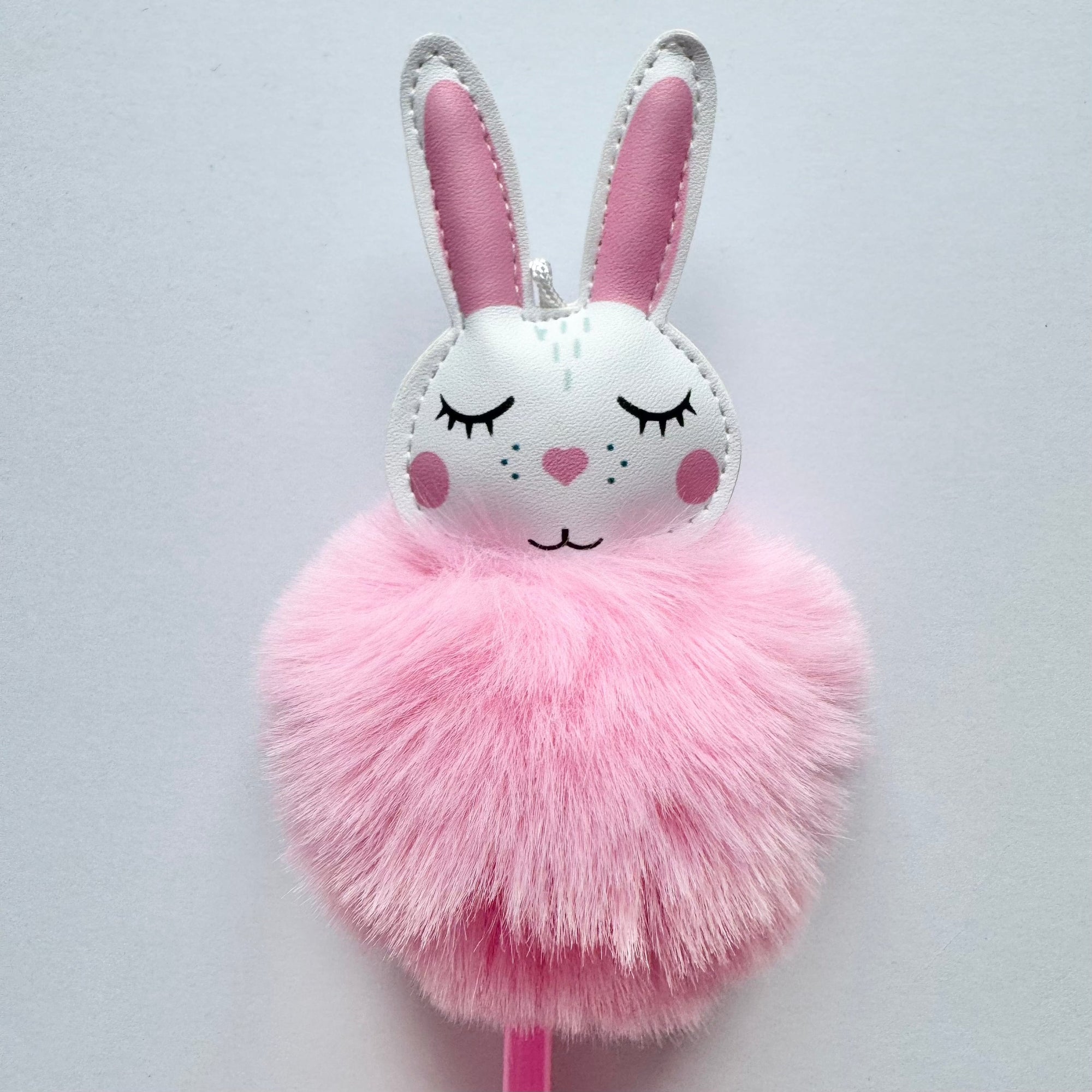 Pink Pompom Bunny Pens