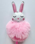 Pink Pompom Bunny Pens