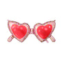 Pink Heart Sunglasses Balloon