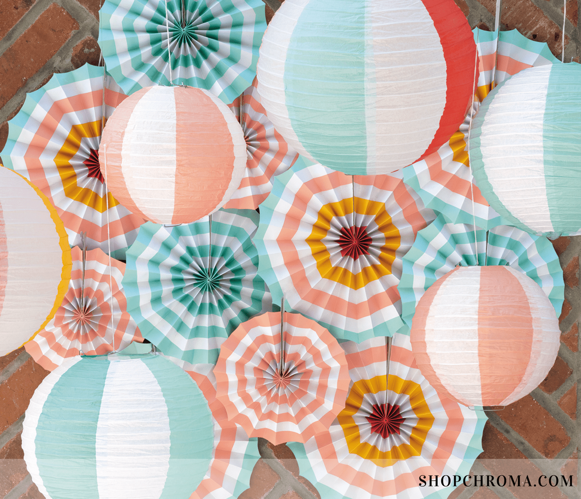 Assiettes Cabana Pastel