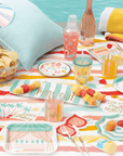 Pastel Cabana Plates