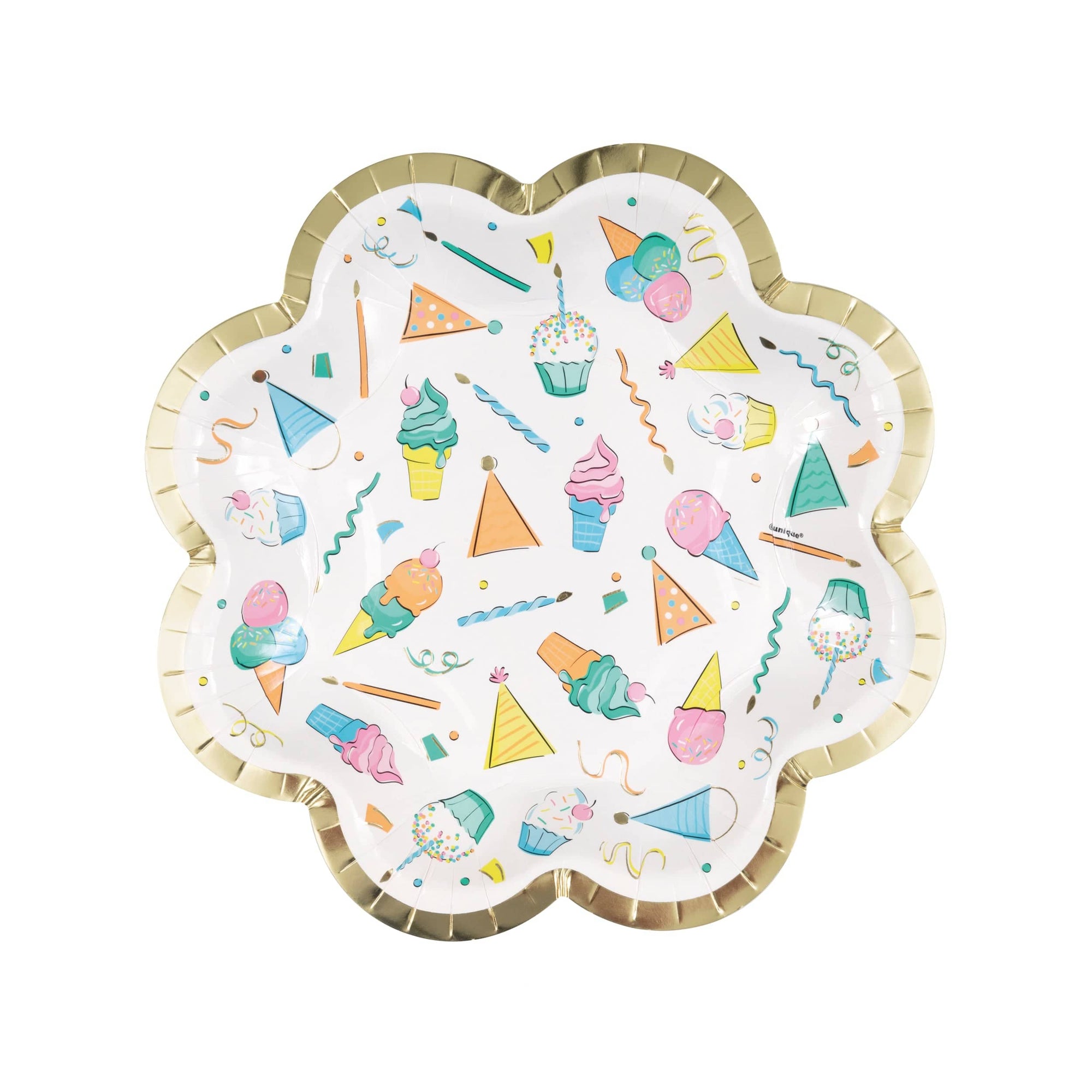 Platos de dulces y golosinas de cumpleaños - Pequeños