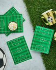 Servilletas de campo de fútbol