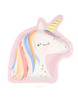 Platos de unicornio espumosos