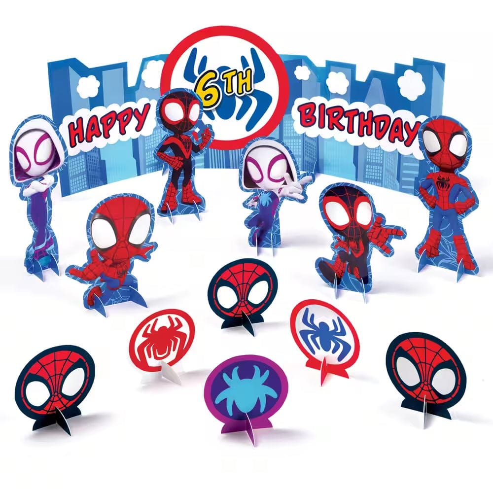 Kit de décoration de table Spidey et ses incroyables amis
