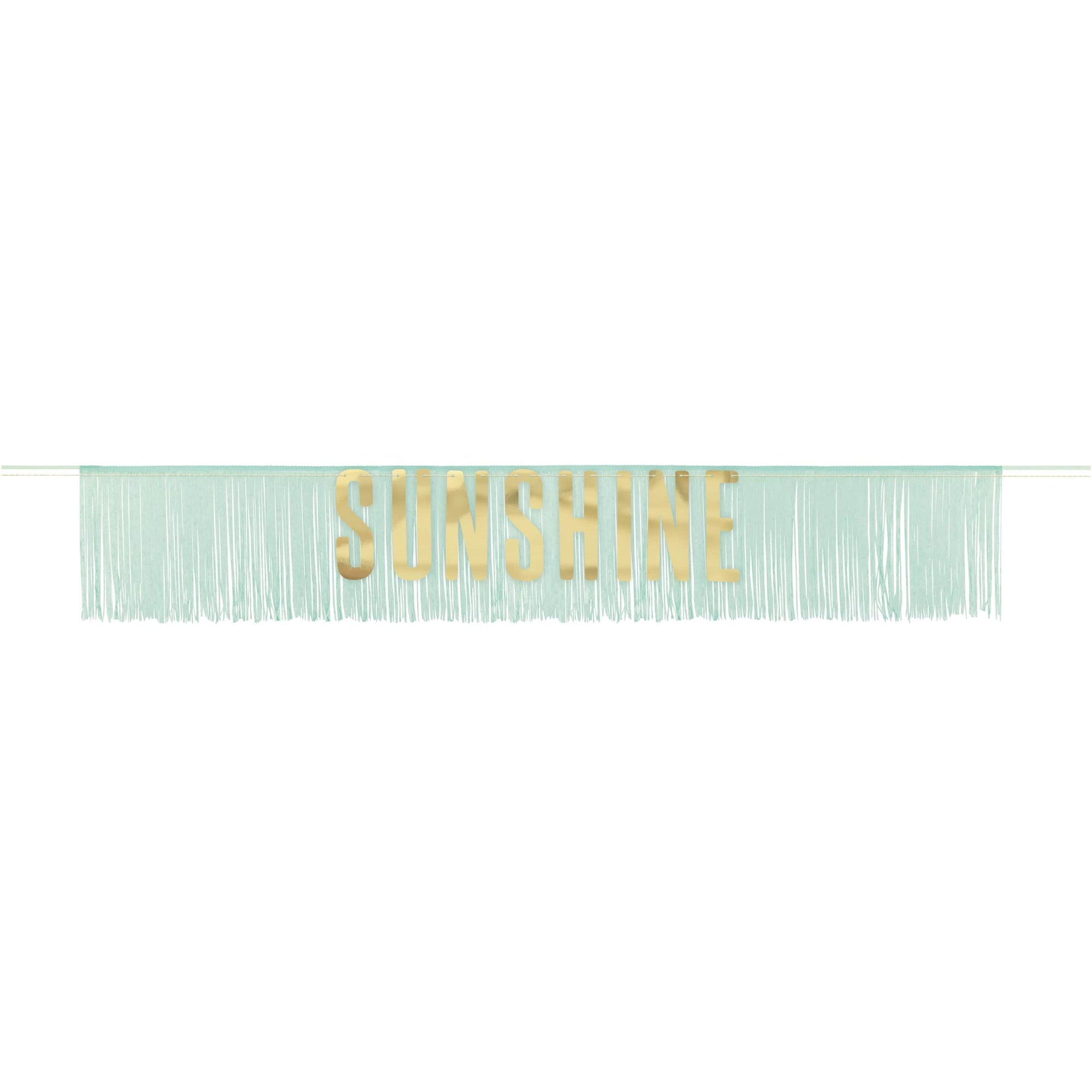 Bannière à franges Sunshine
