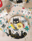 Superhero Cityscape Plates - Small