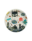 Superhero Cityscape Plates - Small
