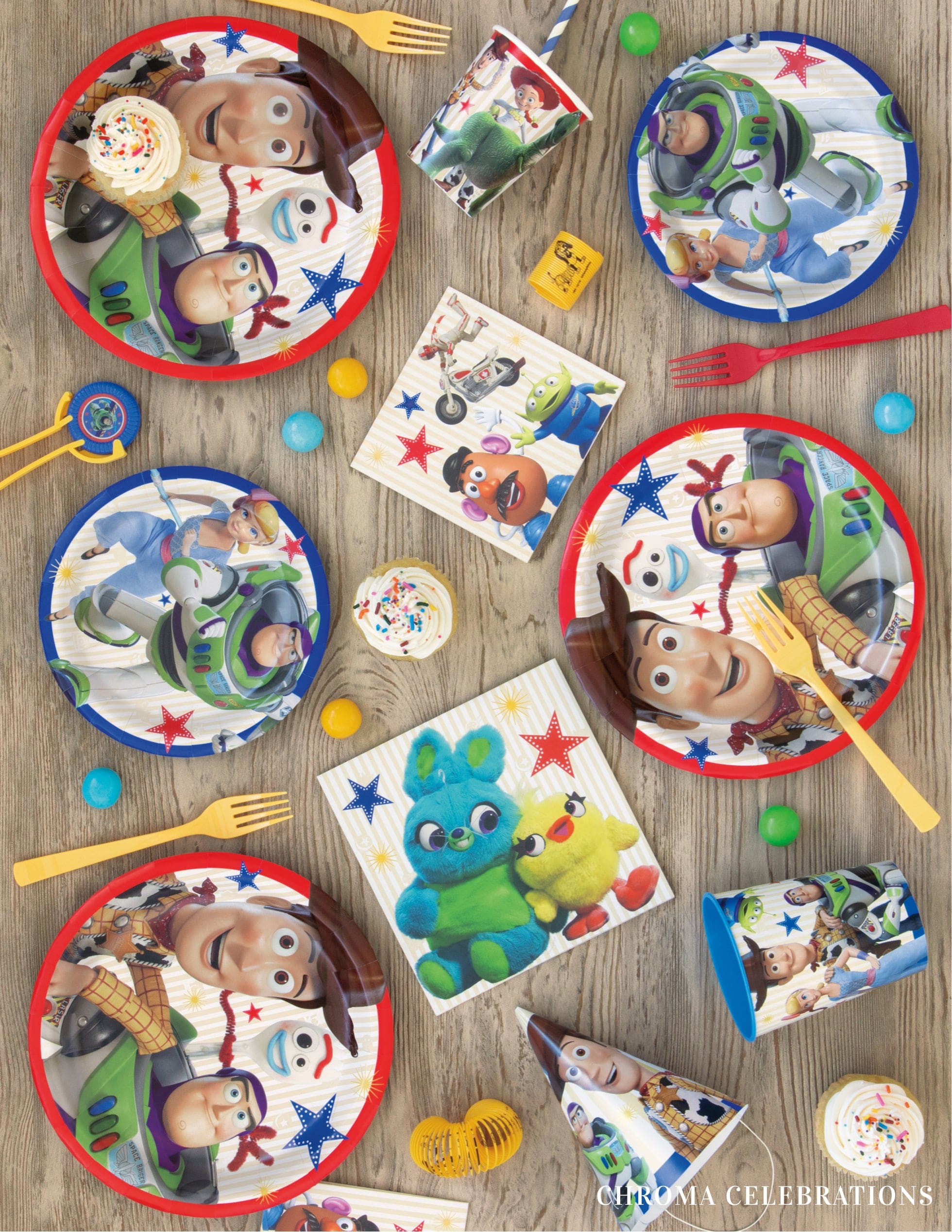 Assiettes de fête Peppa Pig et ses amis - Petites