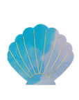 Servilletas de conchas iridiscentes