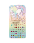 Boucles d’oreilles autocollantes licorne fantaisistes