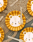 Gold Stars Wooden Cutlery