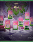 Kiss x Wicked For Good full limited edition press-on nail collection — 7 kits in Elphaba and Glinda styles; 14-day wear, glue-on, no damage; perfect gift for any Wicked fan