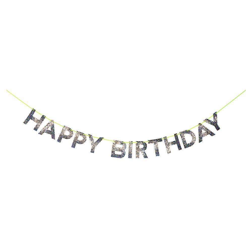 Gold Happy Birthday Balloon Banner – Chroma Celebrations