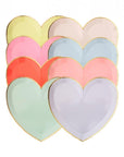 Assiettes Coeur Party Palette - Grandes