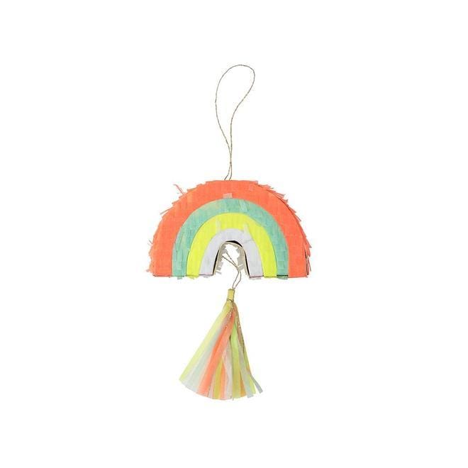 Ensemble de mini piñata arc-en-ciel