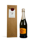 Bolsa de regalo de vino de licores navideños
