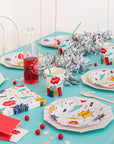 Assiettes de bandes dessinées de super-héros -Petites