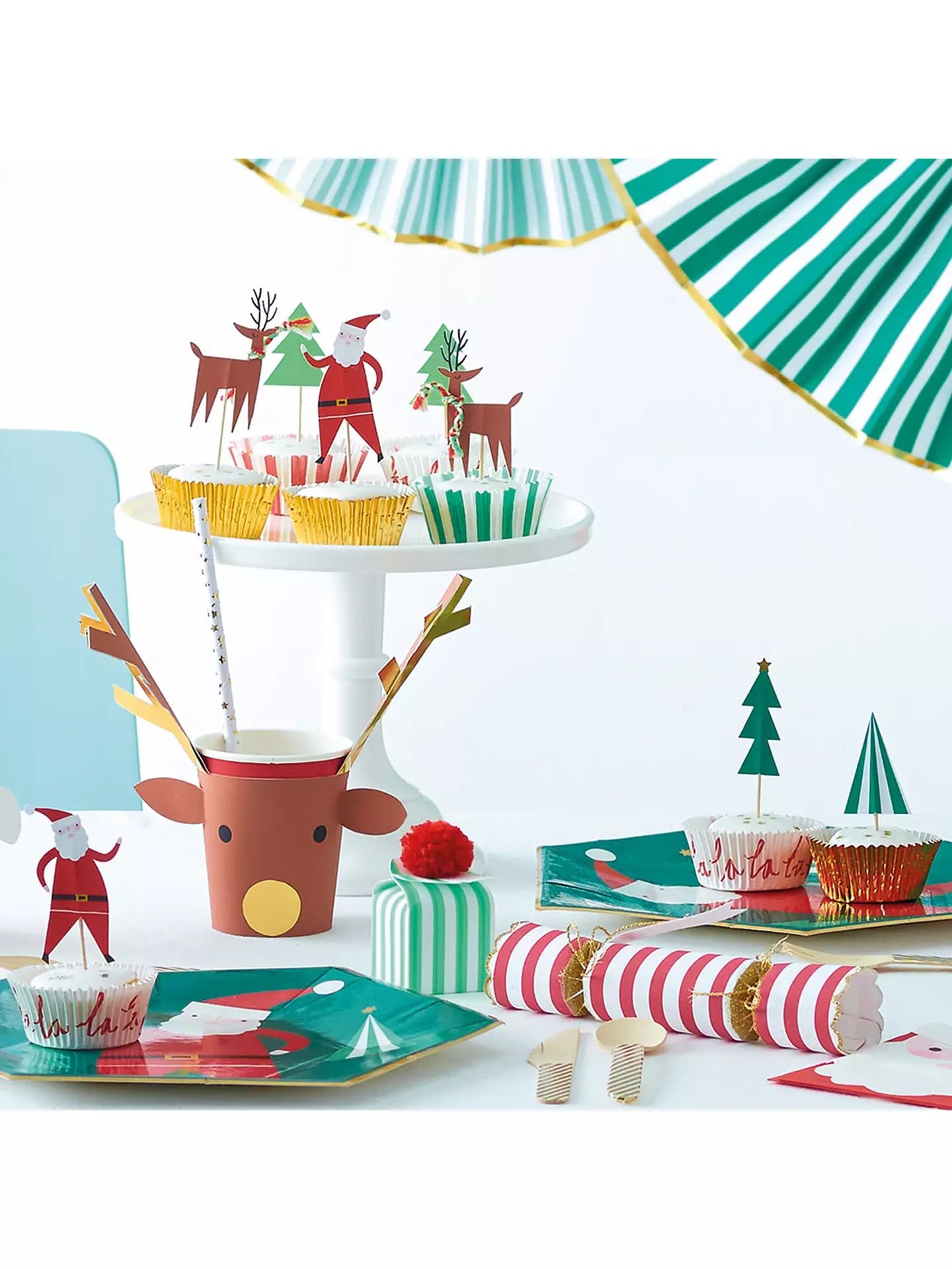 Fa La La La Santa Cupcake Kit