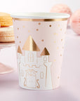 Pink Dot Princess Castle Cups