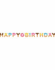 Happy Birthday Donut Banner